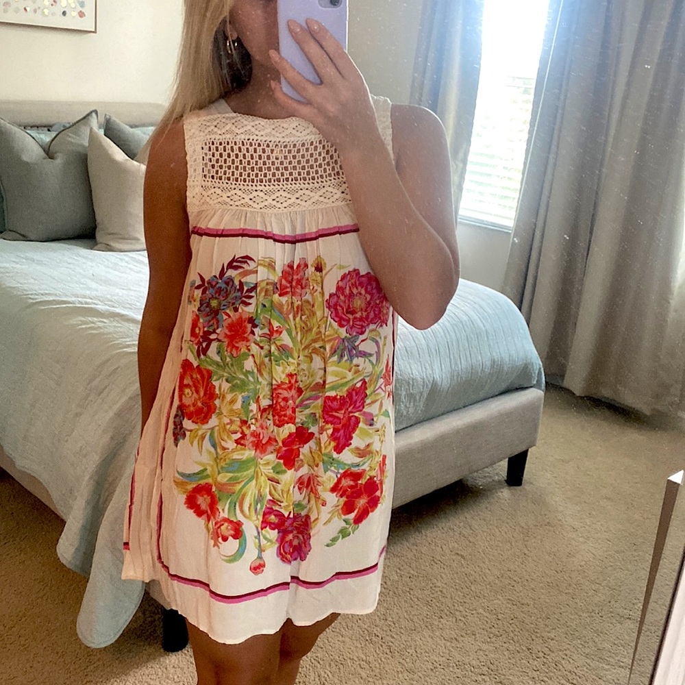 Free People Boho Floral Dress